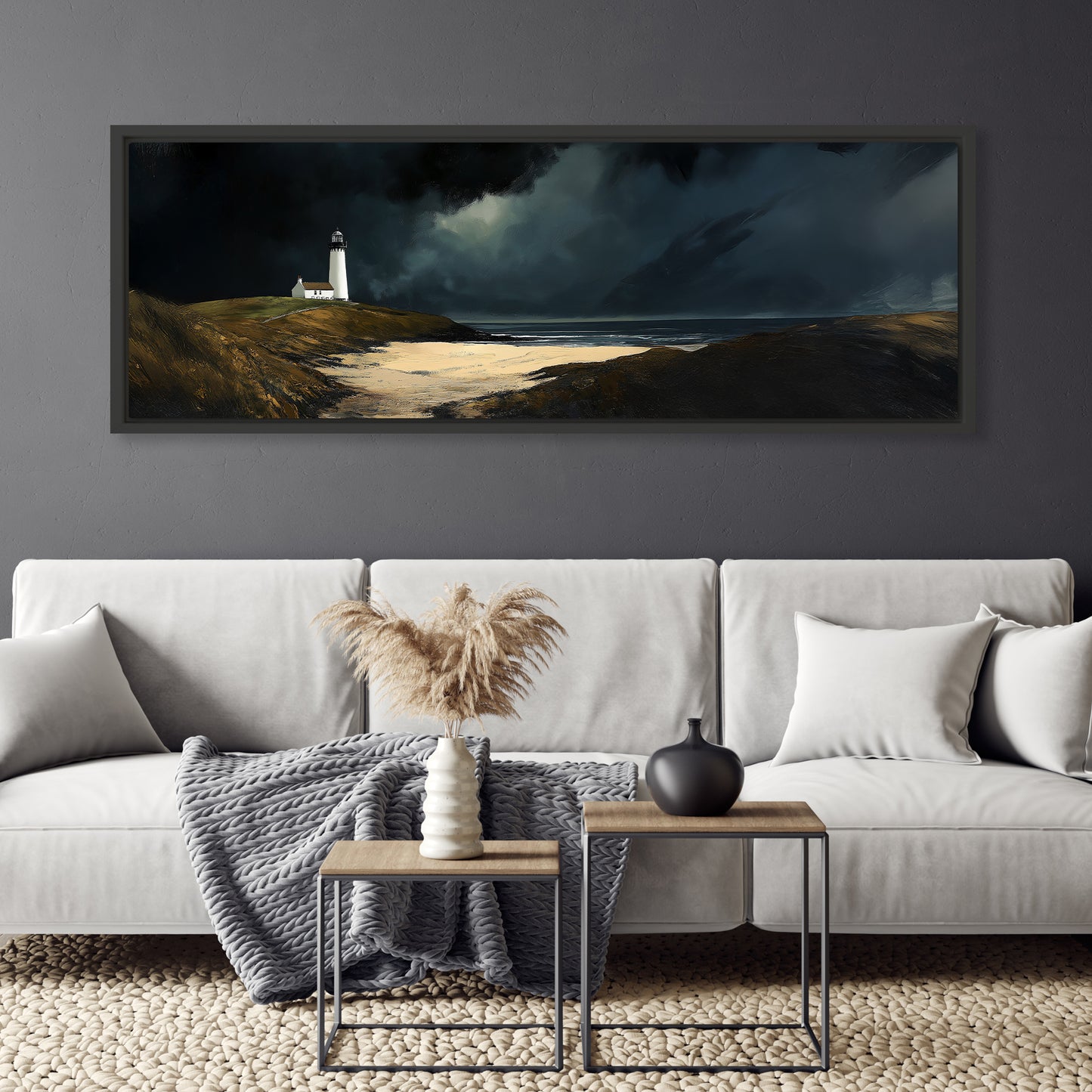 Lone Watch - Panoramic Canvas Print (60” x 20”)