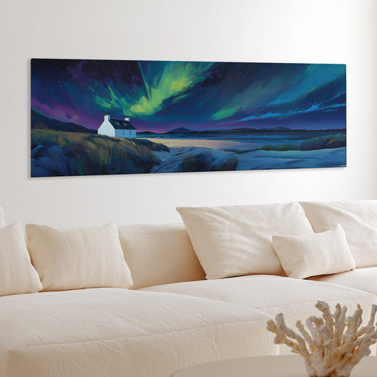 Dancing Sky - Panoramic Canvas Print (60” x 20”)