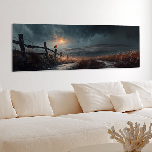 First Song - Panoramic Canvas Print (60” x 20”)