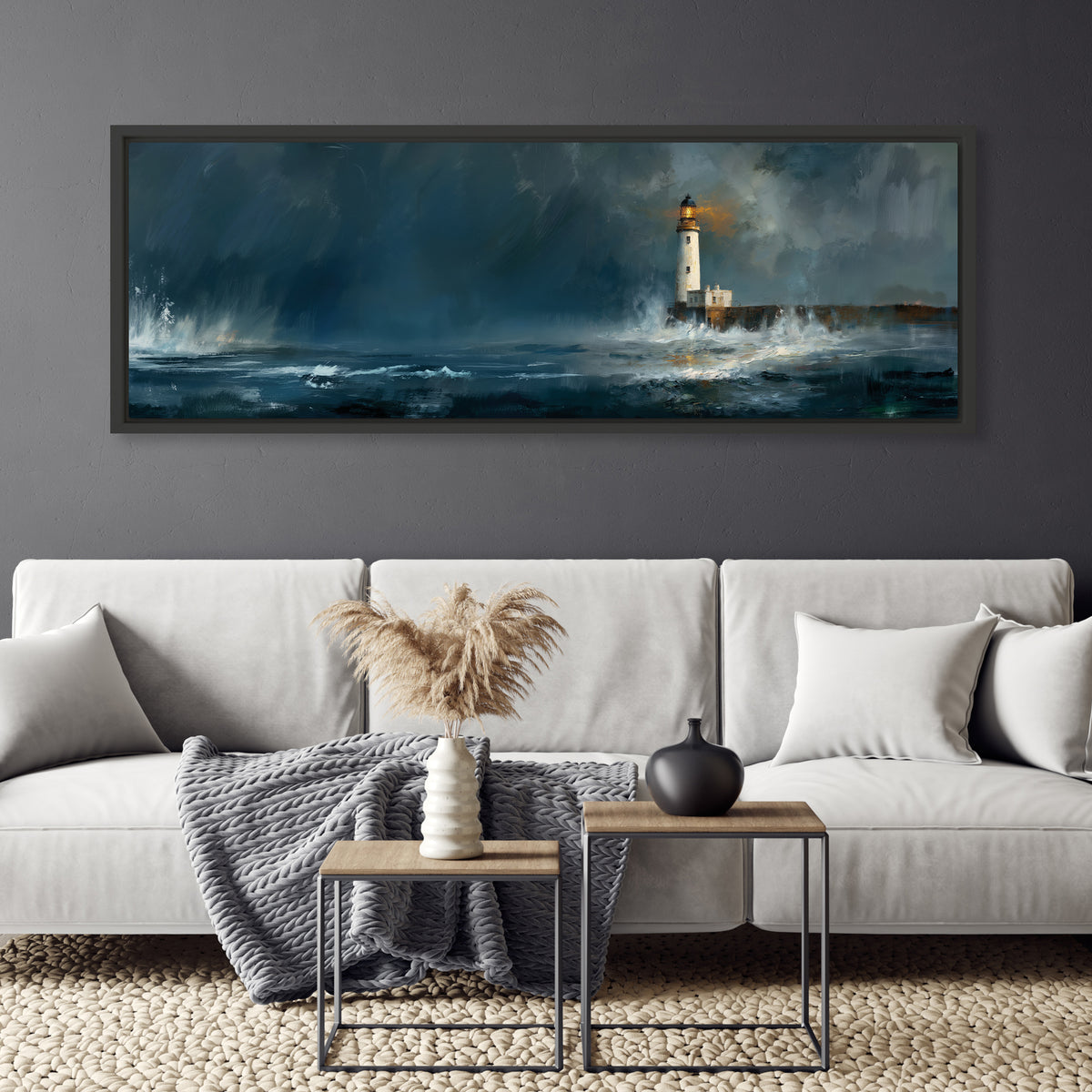 Guiding Light - Panoramic Canvas Print (60” x 20”)