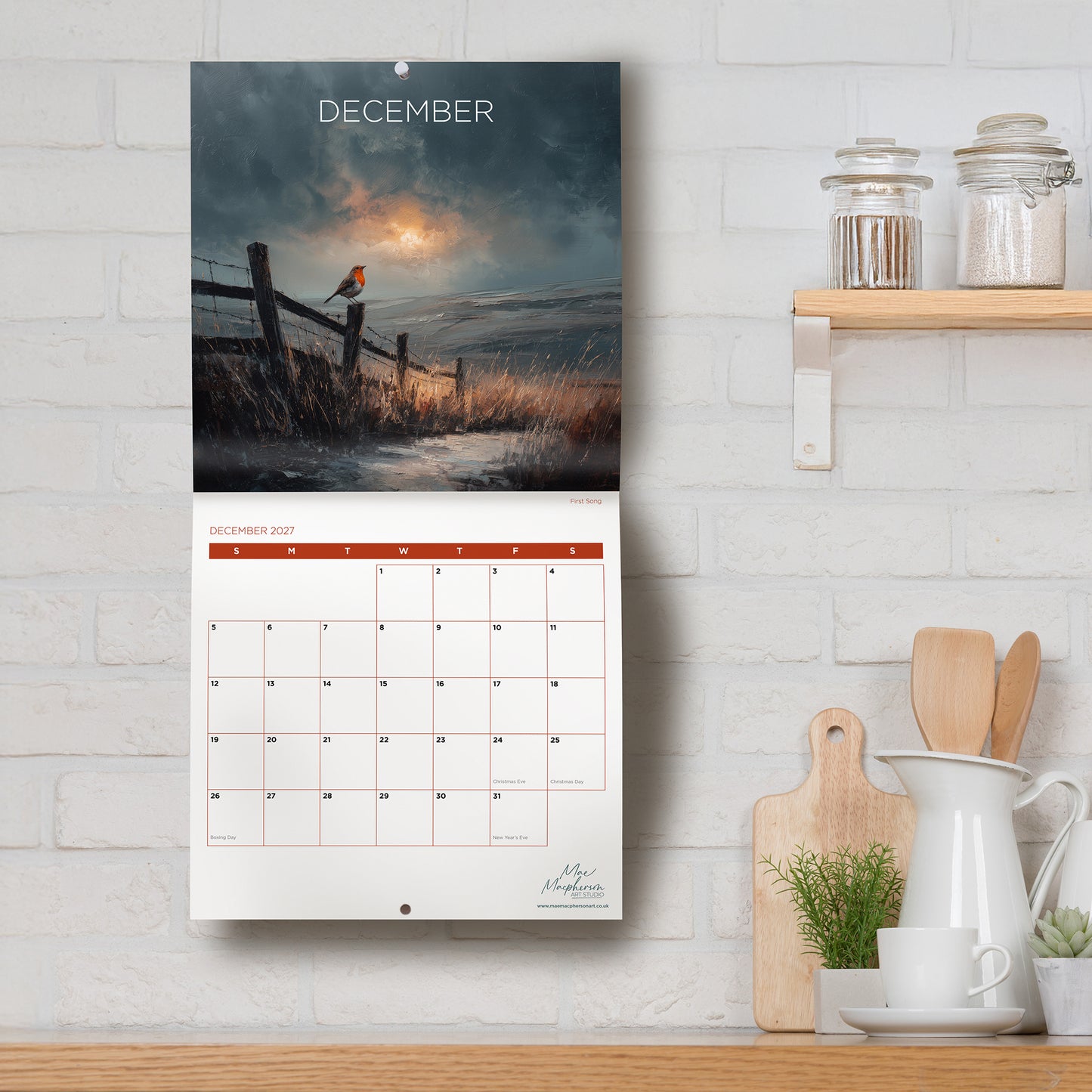 Official 2027 Mae Macpherson Calendar