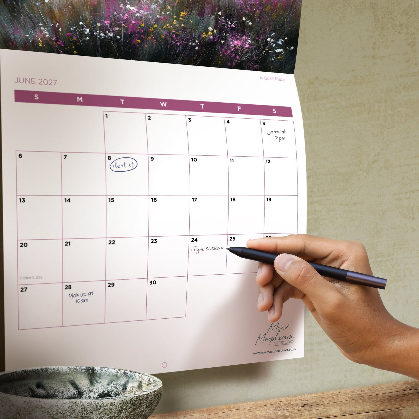 Official 2027 Mae Macpherson Calendar