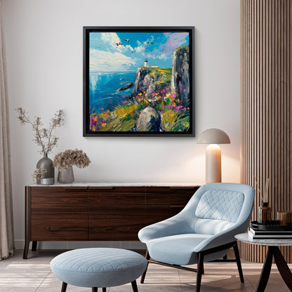Watcher of the Waves - Canvas Print