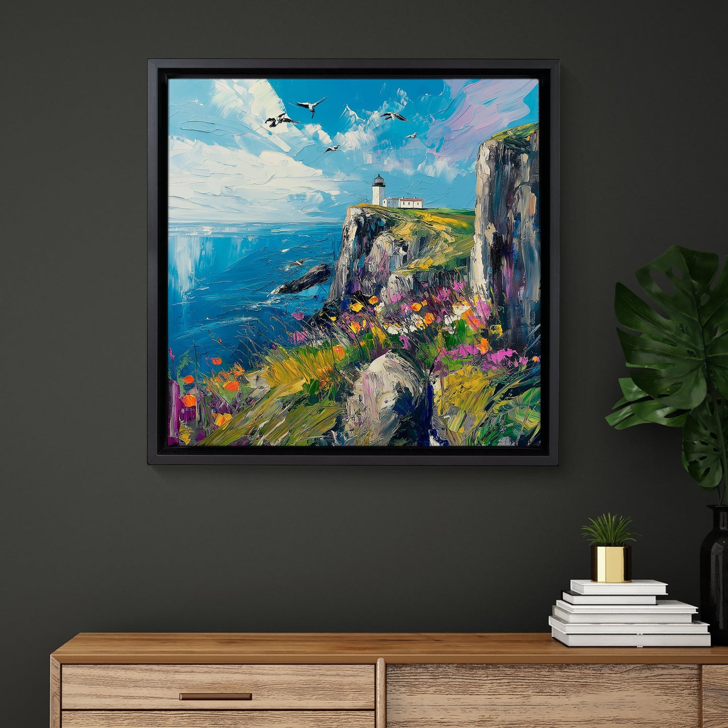 Watcher of the Waves - Canvas Print