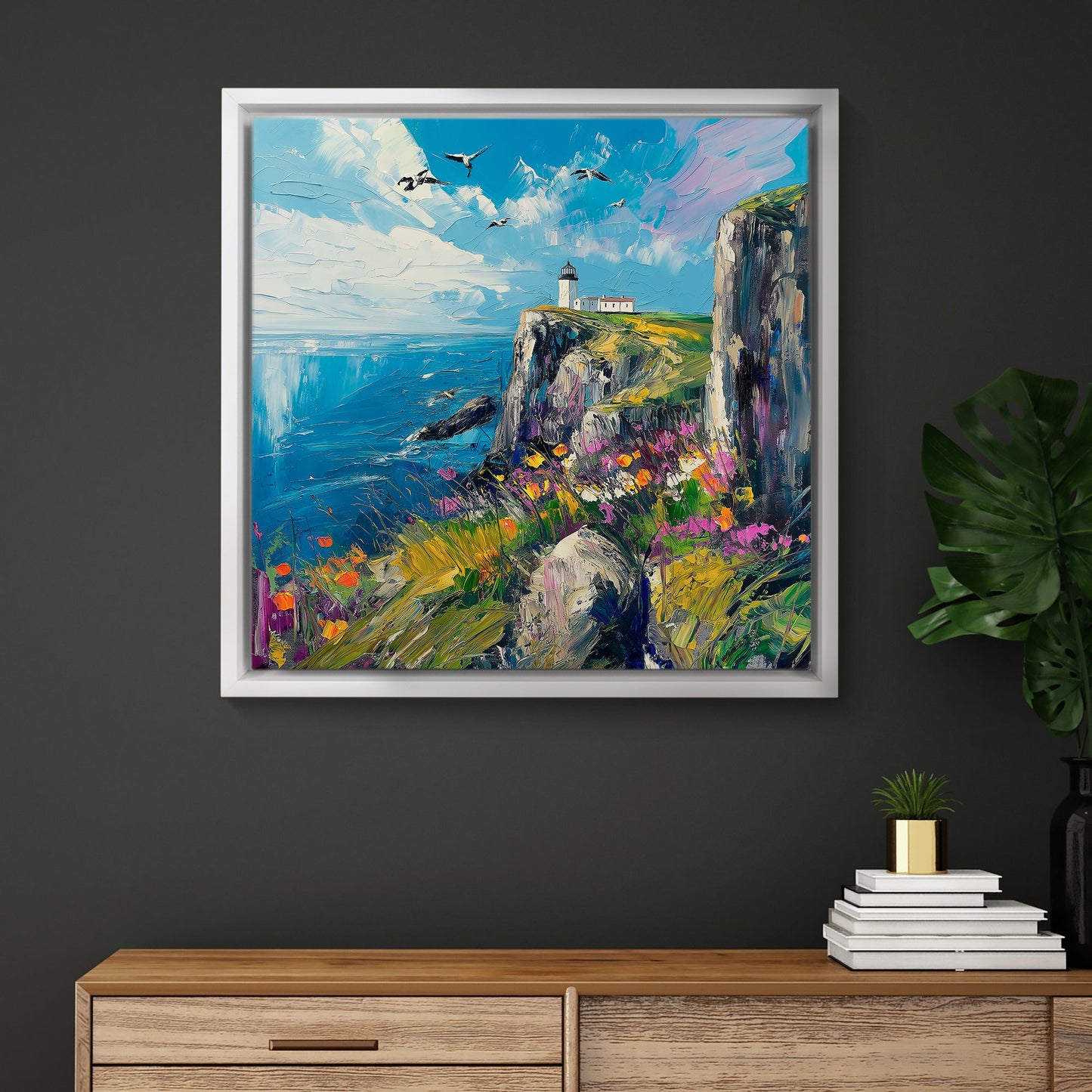 Watcher of the Waves - Canvas Print