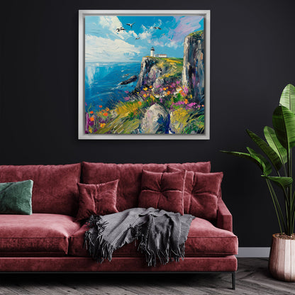 Watcher of the Waves - Canvas Print