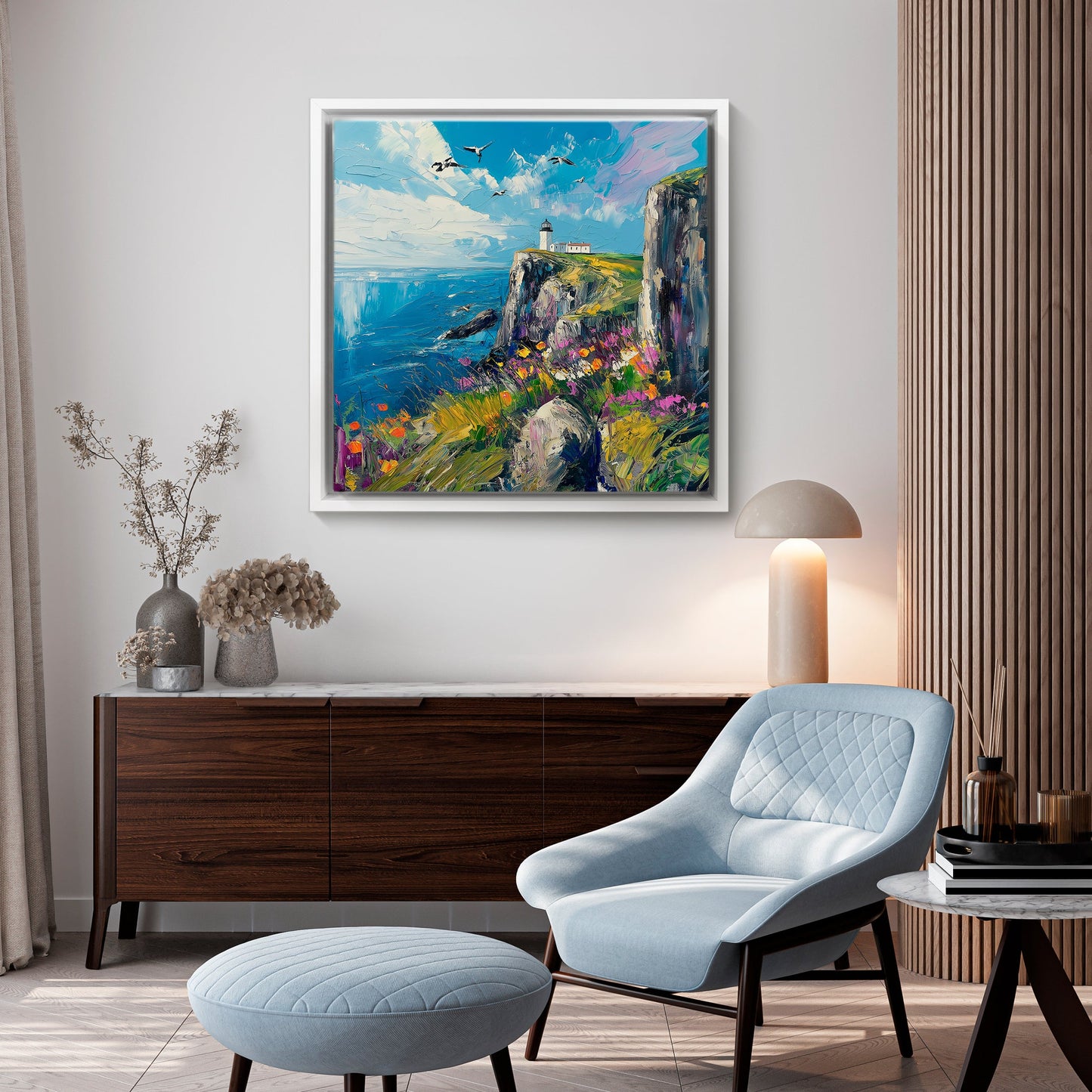 Watcher of the Waves - Canvas Print