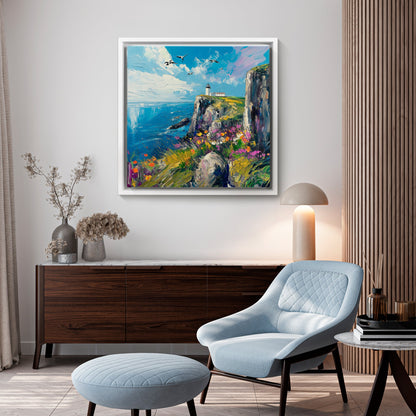 Watcher of the Waves - Canvas Print