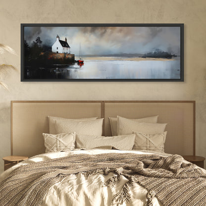 White Moor - Panoramic Canvas Print (60” x 20”)