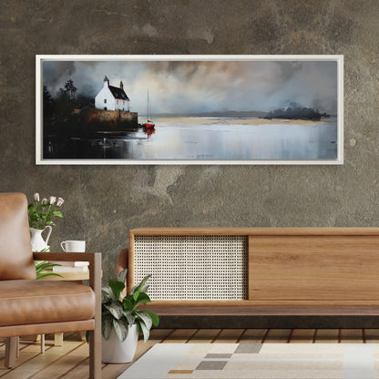White Moor - Panoramic Canvas Print (60” x 20”)