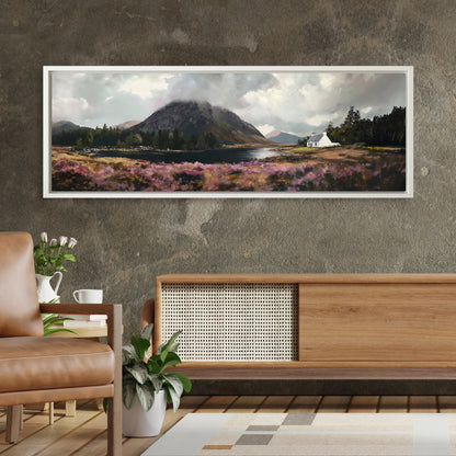 Loch Croft - Panoramic Canvas Print (60” x 20”)