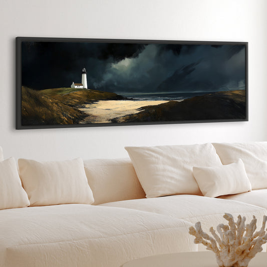 Lone Watch - Panoramic Canvas Print (60” x 20”)