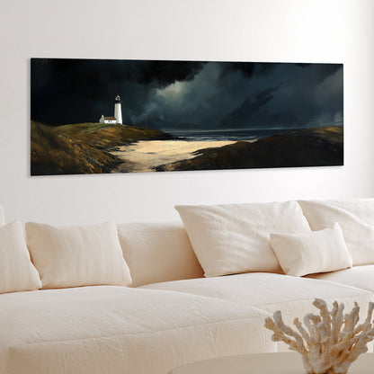 Lone Watch - Panoramic Canvas Print (60” x 20”)