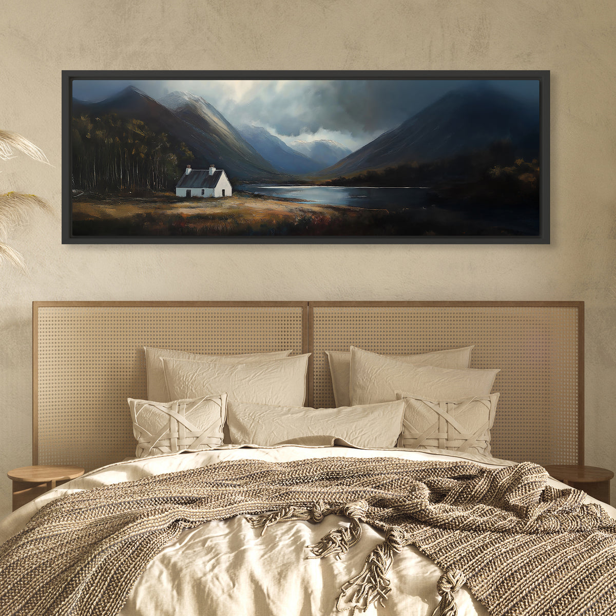 Glencoe Croft - Panoramic Canvas Print (60” x 20”)