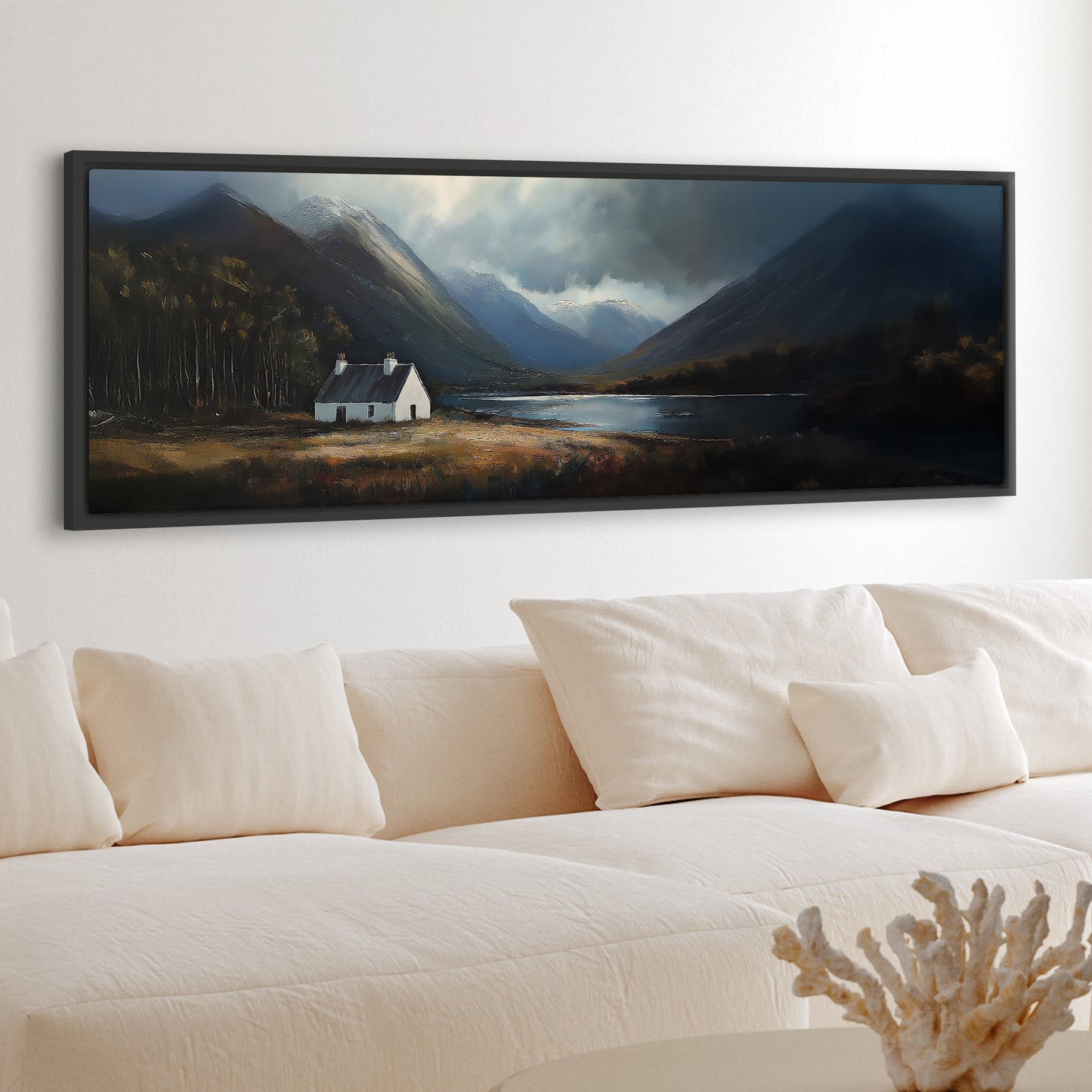 Glencoe Croft - Panoramic Canvas Print (60” x 20”)