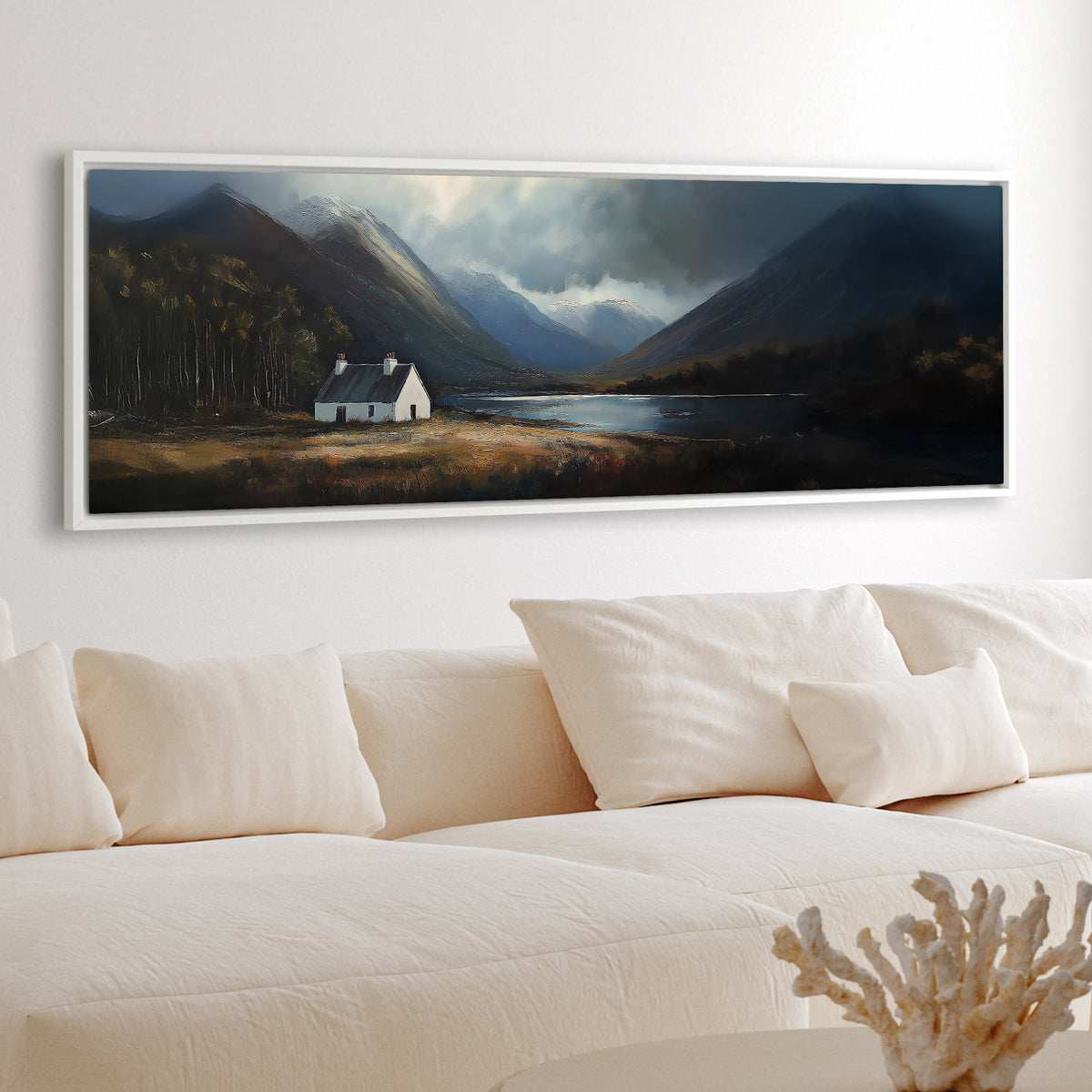Glencoe Croft - Panoramic Canvas Print (60” x 20”)