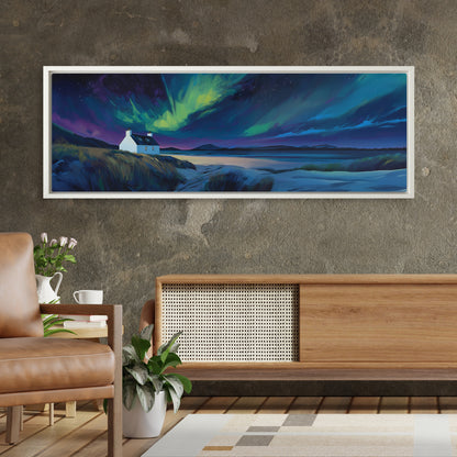 Dancing Sky - Panoramic Canvas Print (60” x 20”)