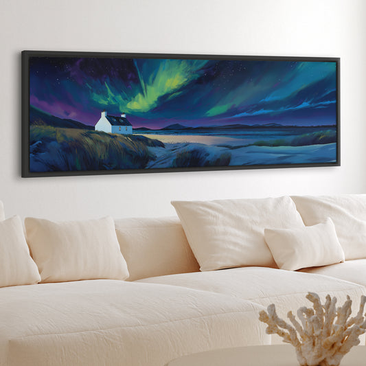 Dancing Sky - Panoramic Canvas Print (60” x 20”)