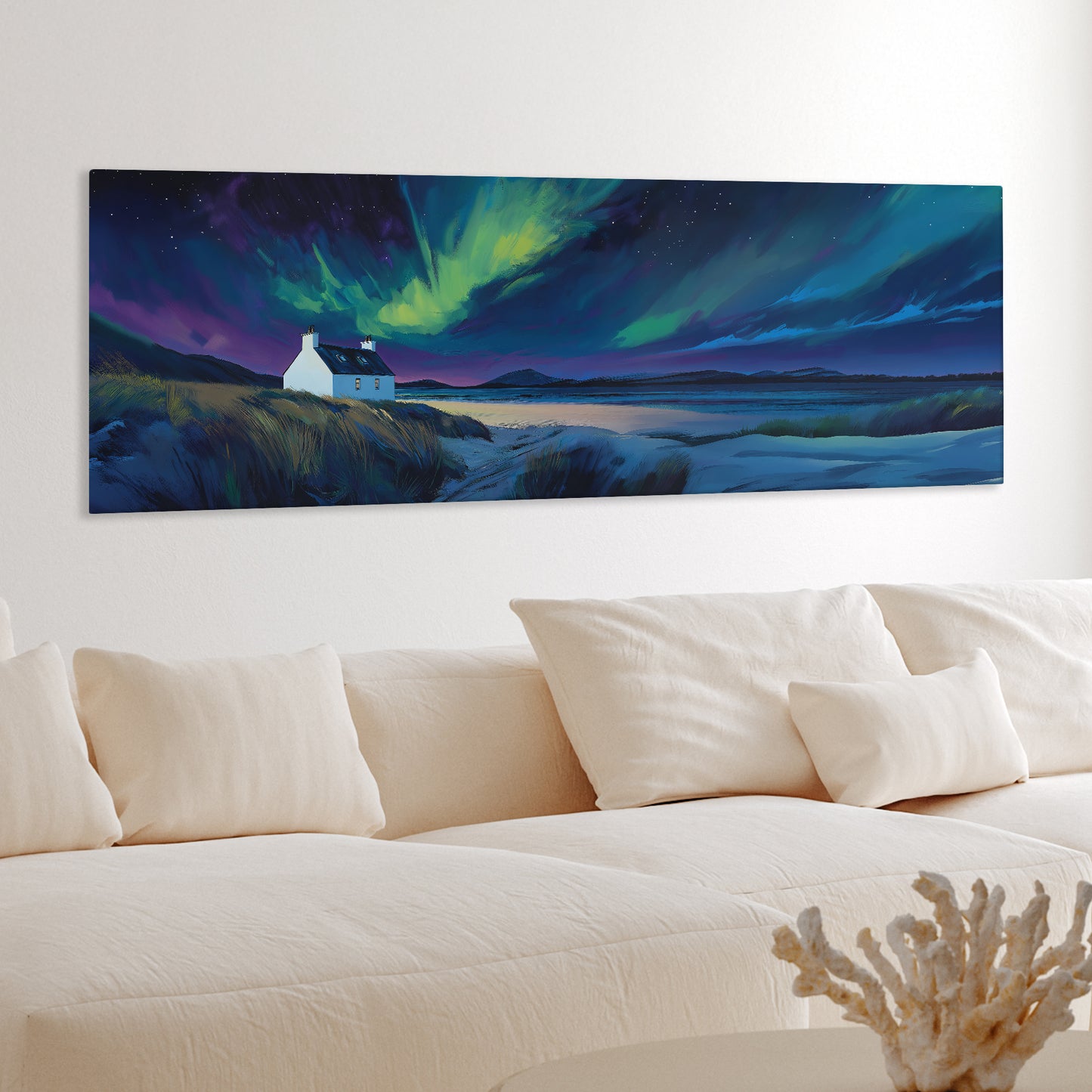 Dancing Sky - Panoramic Canvas Print (60” x 20”)