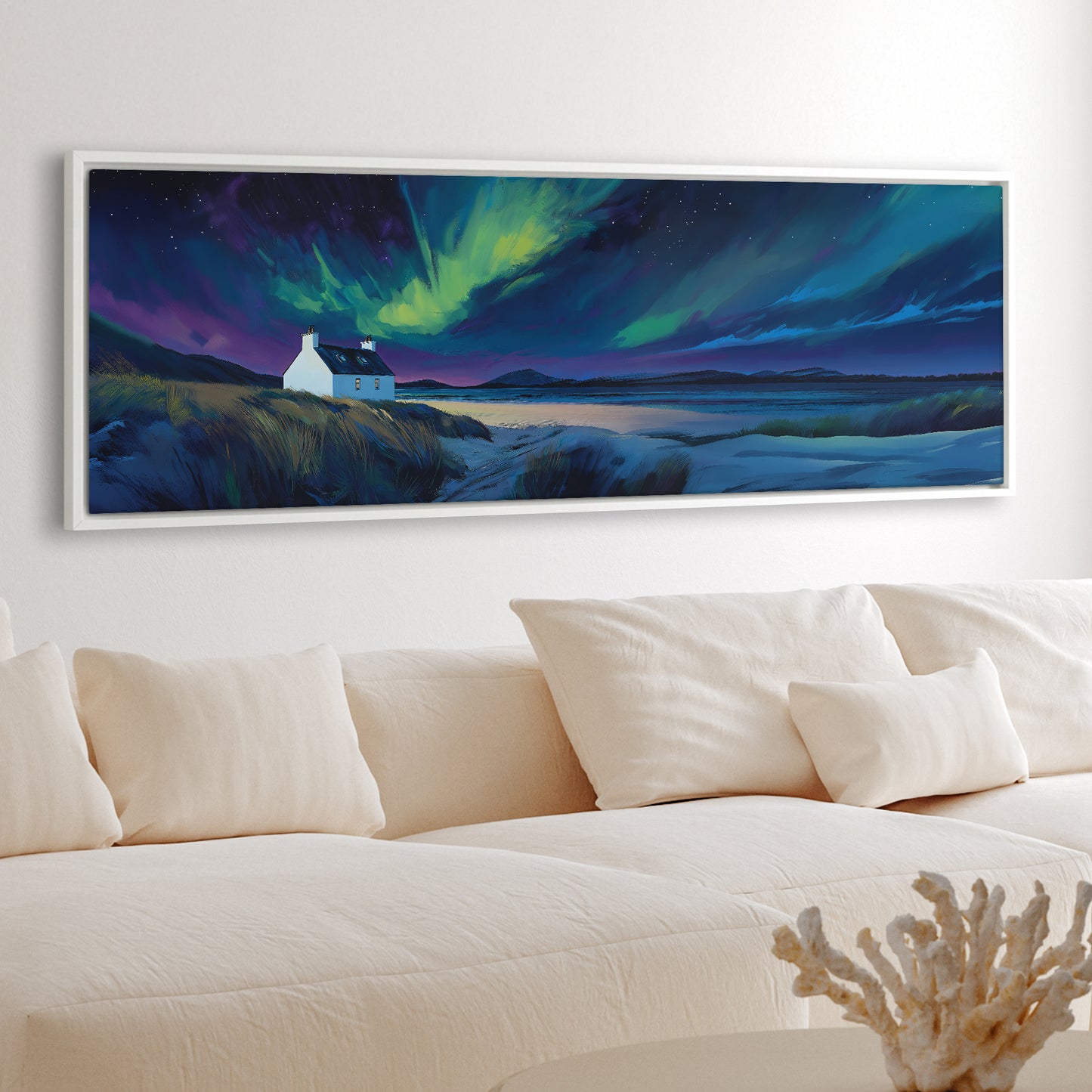 Dancing Sky - Panoramic Canvas Print (60” x 20”)