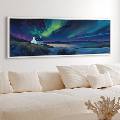 Dancing Sky - Panoramic Canvas Print (60” x 20”)