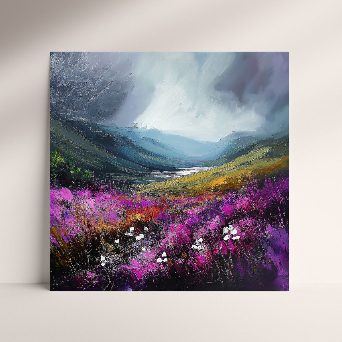 Storm In The Valley - Fine Art Print