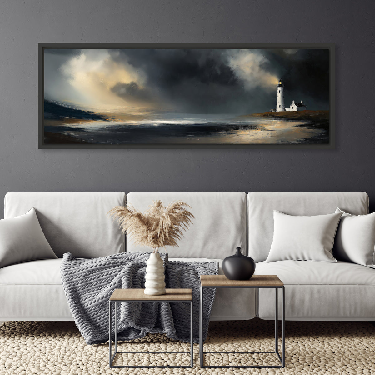 Silent Light - Panoramic Canvas Print (60” x 20”)