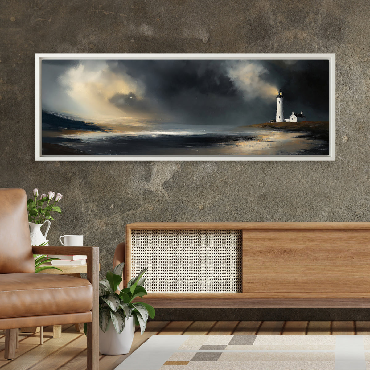 Silent Light - Panoramic Canvas Print (60” x 20”)