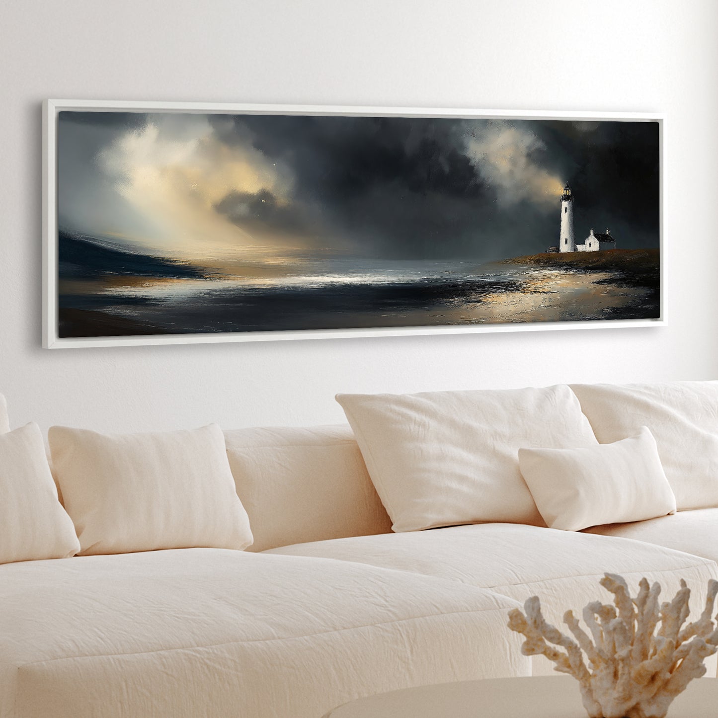 Silent Light - Panoramic Canvas Print (60” x 20”)