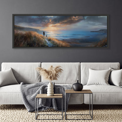 First Light - Panoramic Canvas Print (60” x 20”)