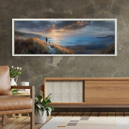 First Light - Panoramic Canvas Print (60” x 20”)