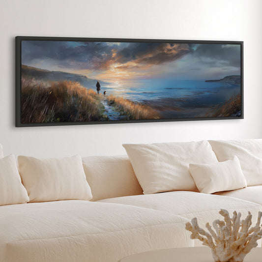 First Light - Panoramic Canvas Print (60” x 20”)