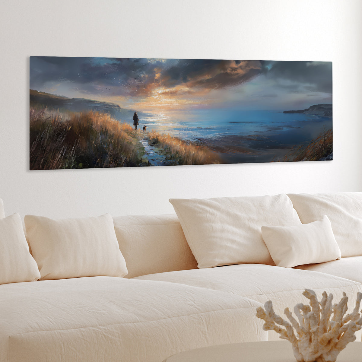 First Light - Panoramic Canvas Print (60” x 20”)