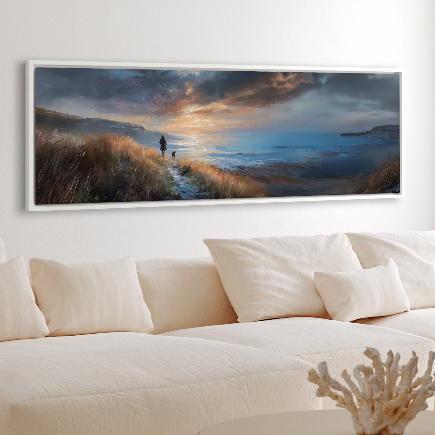 First Light - Panoramic Canvas Print (60” x 20”)