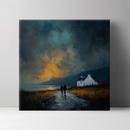 Last Light (Couple Only) - Canvas Print