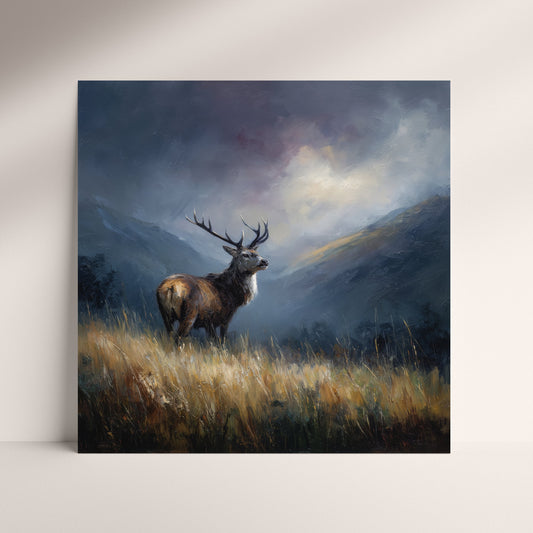 Highland Hart - Fine Art Print