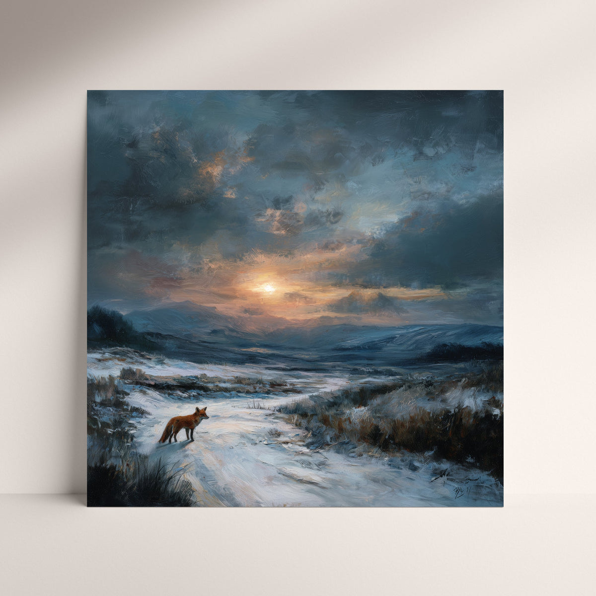 Morning Visits - Fine Art Print