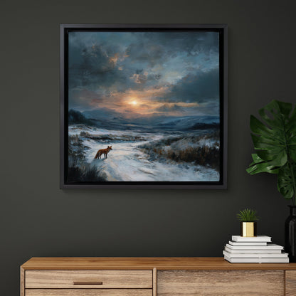 Morning Visits - Canvas Print
