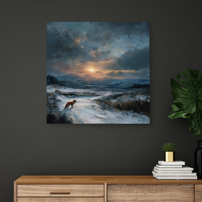 Morning Visits - Canvas Print