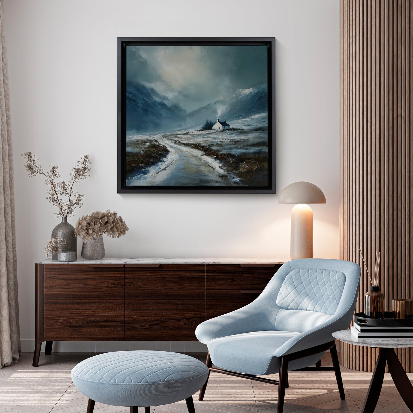 Through The Last Drift - Canvas Print