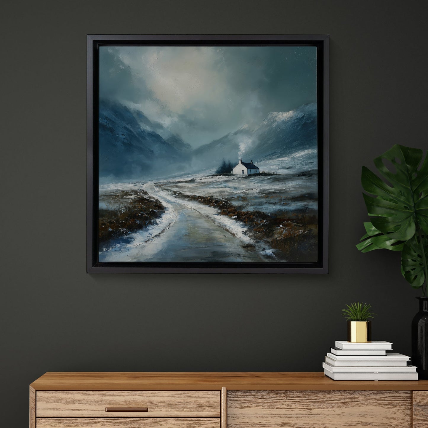 Through The Last Drift - Canvas Print