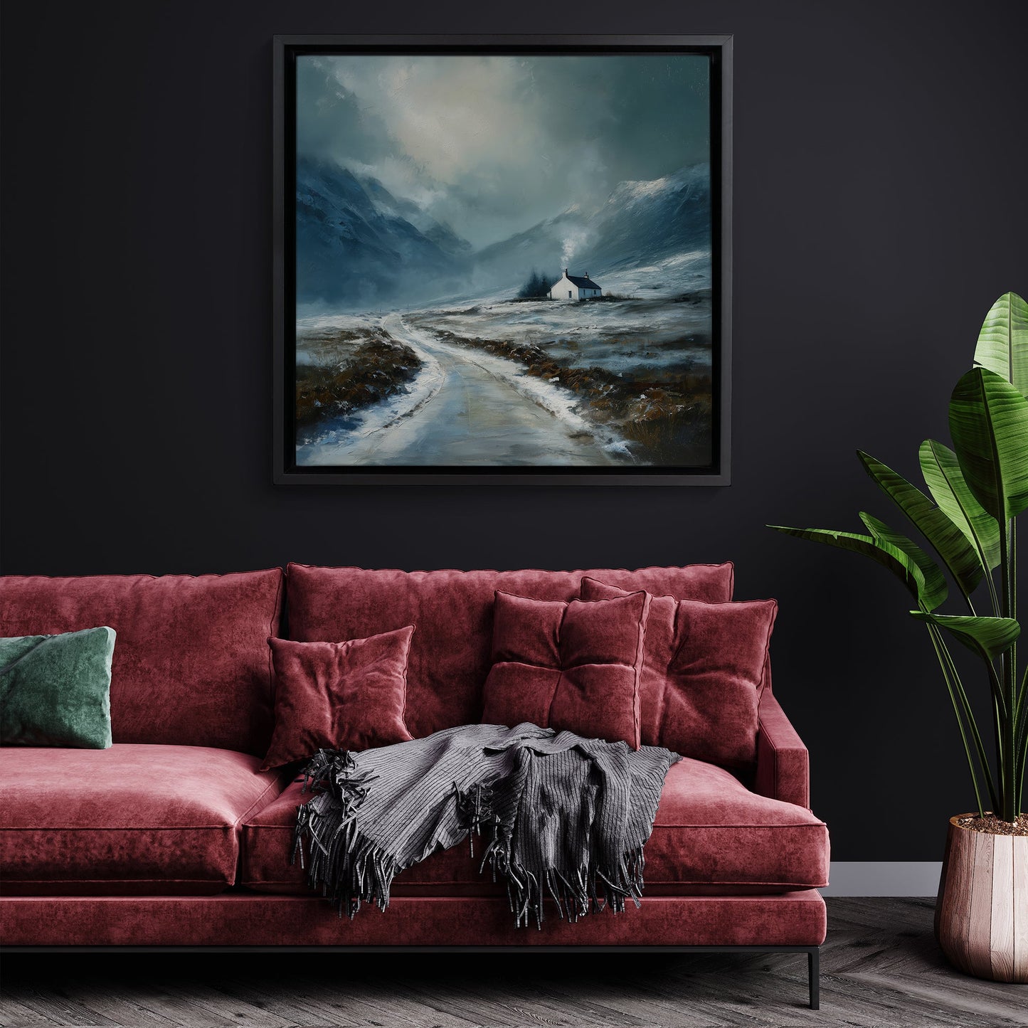 Through The Last Drift - Canvas Print