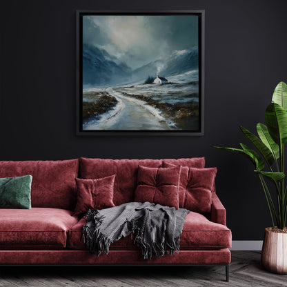 Through The Last Drift - Canvas Print