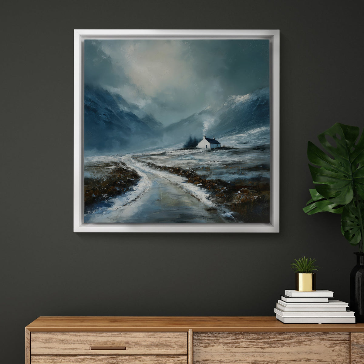 Through The Last Drift - Canvas Print