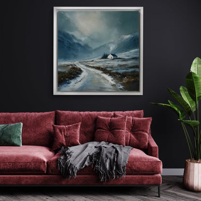 Through The Last Drift - Canvas Print