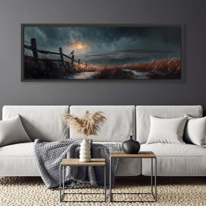 First Song - Panoramic Canvas Print (60” x 20”)
