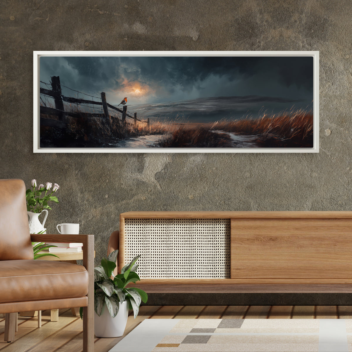 First Song - Panoramic Canvas Print (60” x 20”)