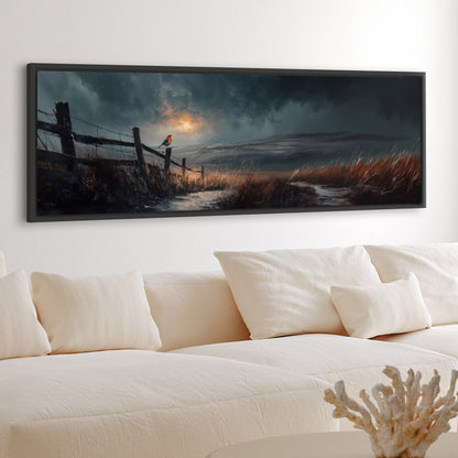 First Song - Panoramic Canvas Print (60” x 20”)