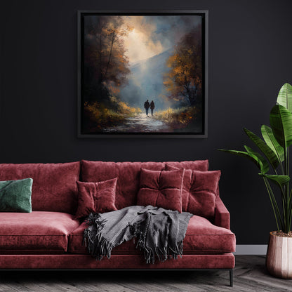 The Way Back Home - Canvas Print