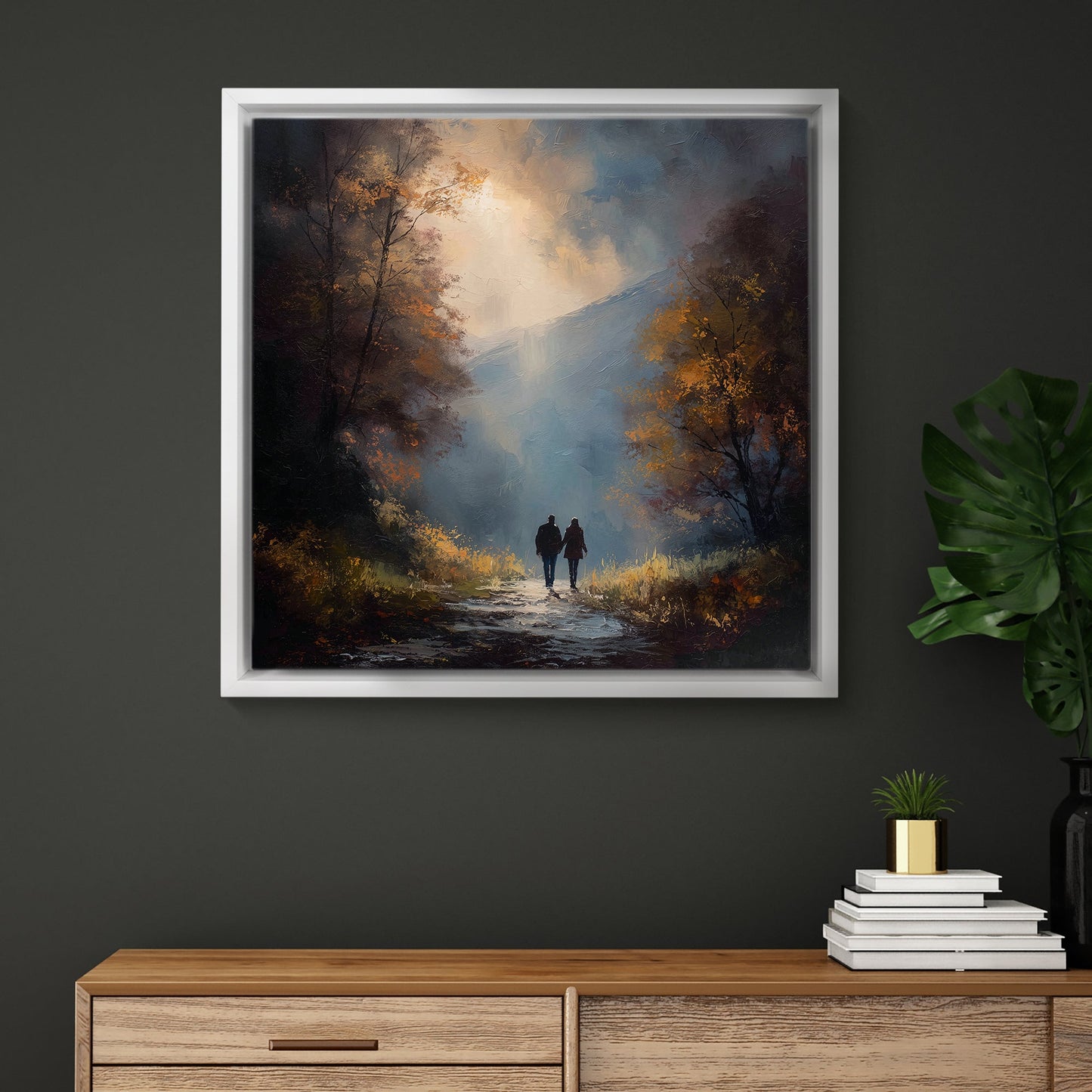 The Way Back Home - Canvas Print